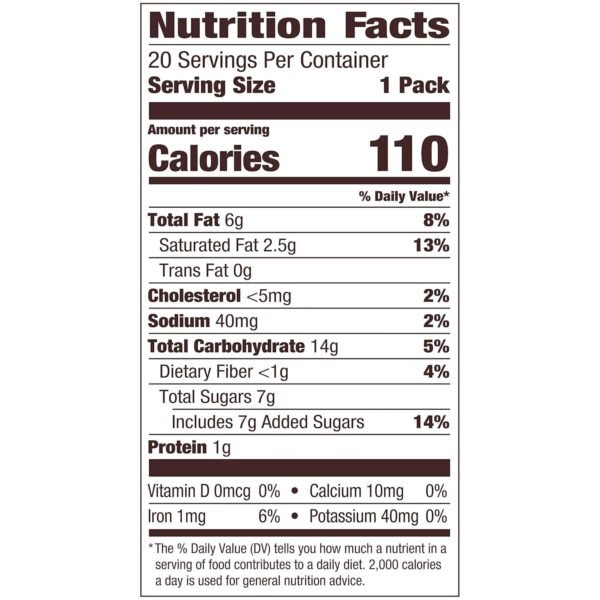 20 Pack Milano Dark Chocolate Cookies - 2 Cookies Per Pack - Image 3