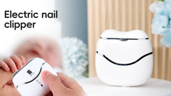 2-in-1 Electric Nail Clipper - Auto Trim & Polish for All Ages - Image 7