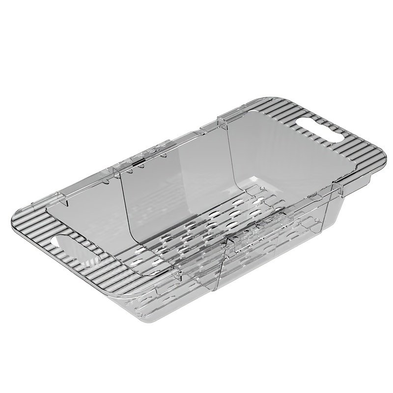 Adjustable Sink Drainer Basket - Expandable for Fruits & Dishes