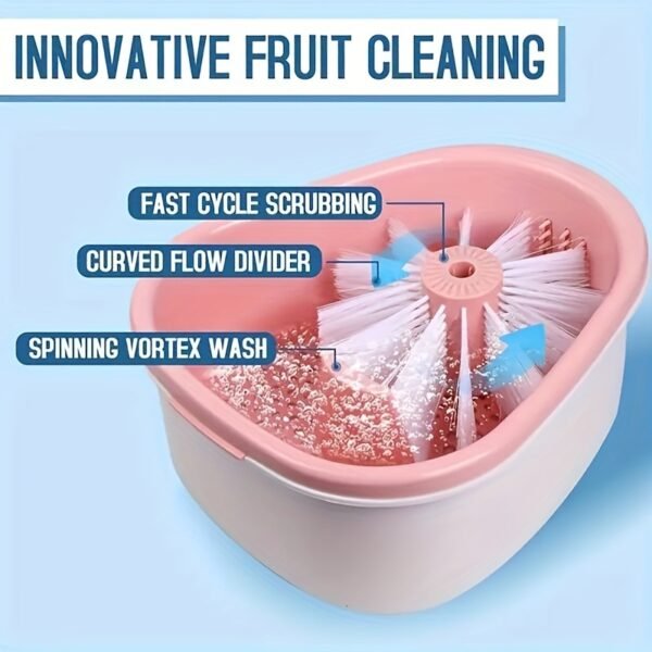 Fruit & Vegetable Washing Machine - Easy Clean Spinner Device - Image 6