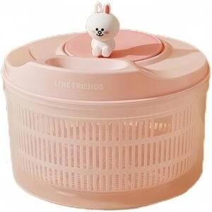 Vegetable Dehydrator & Salad Spinner - Press & Dry Basket for Home Kitchen
