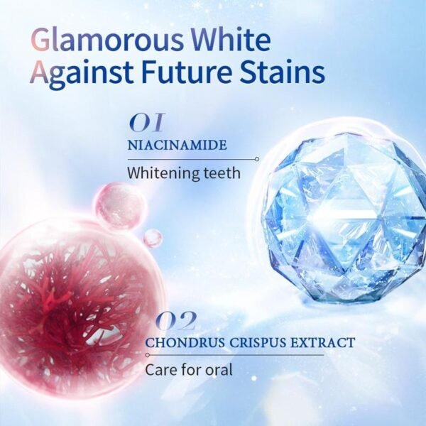 Triple Whitening Toothpaste– Brighten, Protect, Refresh with Niacinamide & Xylitol - Image 2