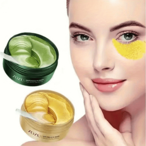 2 Boxes Avocado & Golden Eye Patches – 120 Moisturizing & Lifting Masks - Image 3