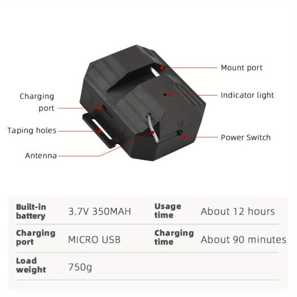 DJI Mini 3 Pro Drone Airdrop System Set - Release and Delivery Payload Device for Drone Droping Tools with Easy Installation - Image 5