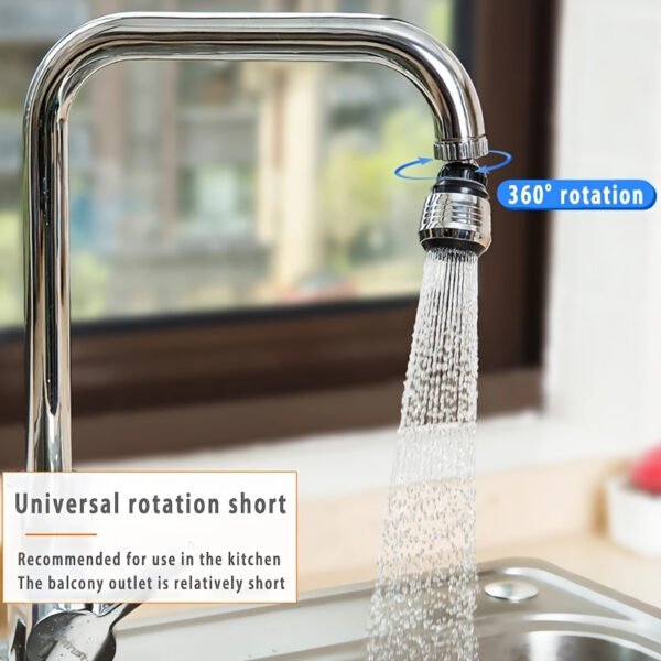 360° Rotatable Faucet Aerator, 2-Pack, Dual Mode, Water Saving - Image 7