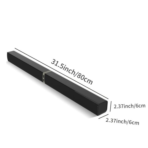 2 IN 1 TV Sound Bar, Sound Bars for Smart TV, 50W Wireless 2.0 Channel Home Audio Sound Bars with ARCu002FOpticalu002FAUX Connection - Image 2