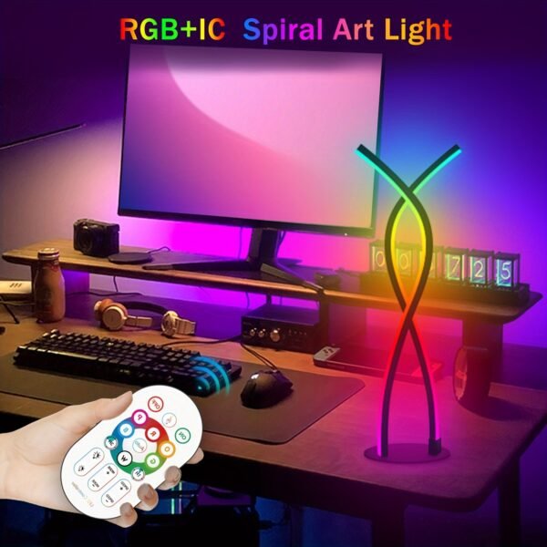 Smart RGB LED Light Bars with Music Sync, App & Remote Control, Gaming Desk Ambient Lamp, USB Powered - Image 3