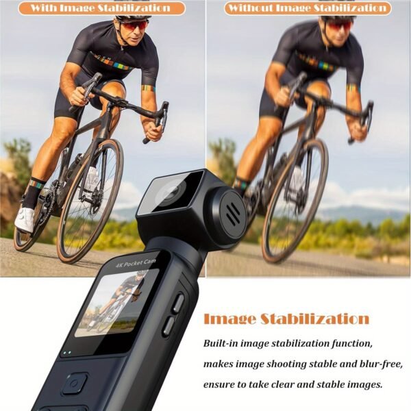 SEREE 4K Ultra HD Video Blog Camera with 1.33 - Image 3