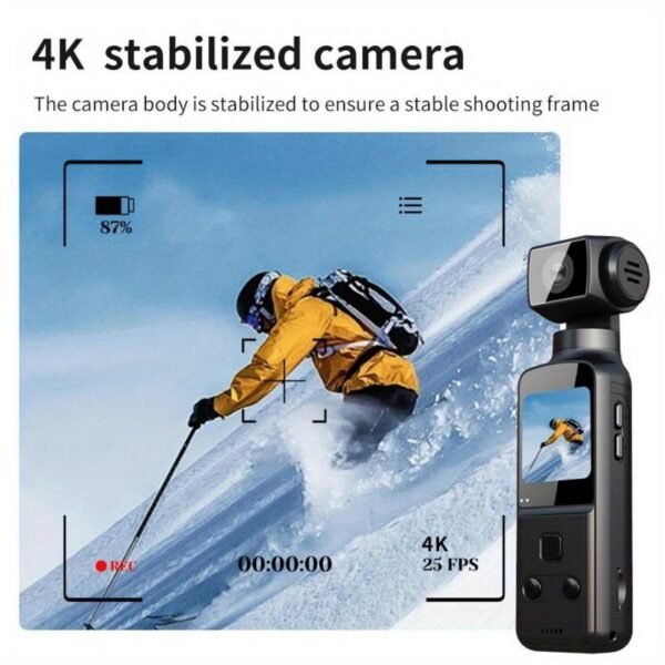 SEREE 4K Ultra HD Video Blog Camera with 1.33 - Image 8