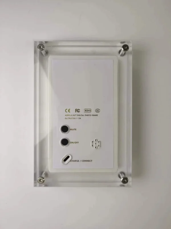 Acrylic Digital Photo Frame 5/7 Inch 1000mAh Vertical Display IPS Screen 4G Memory Battery Porta Retrato Digital - Image 6