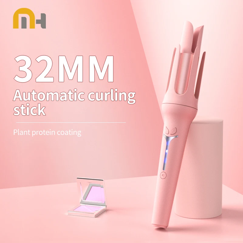 Automatic 32mm Hair Curler – Anion Ceramic & Adjustable Heat