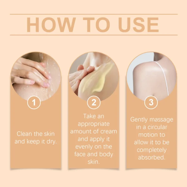 Beef Tallow Cream Remove Dark Spots Melanin Brightening Firming Tightening Repair Anti Sagging Dryness Moisturizing Body Lotion - Image 6