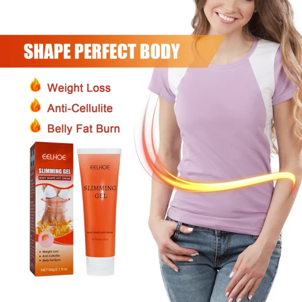 Slimming Gel for Belly & Waist – Cellulite Removal & Firming Cream - Image 3