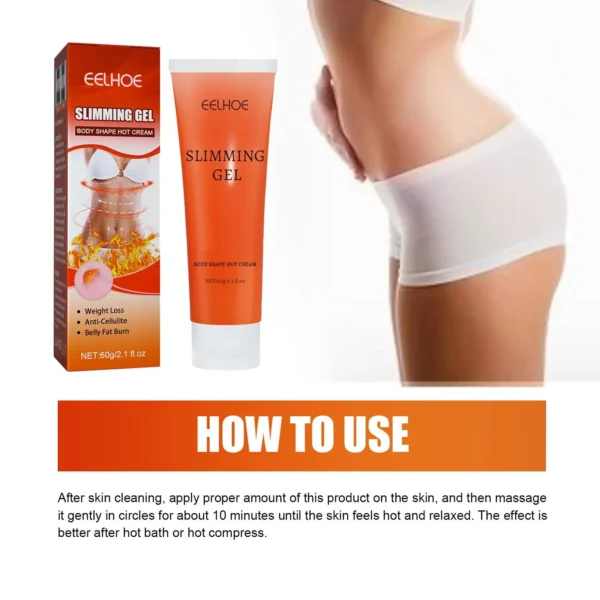 Slimming Gel for Belly & Waist – Cellulite Removal & Firming Cream - Image 6