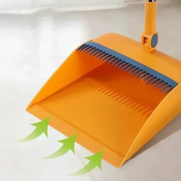 Foldable broom dustpan set Household broom broom trash shovel Extra thick broom dustpan set - Image 4