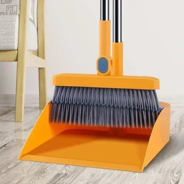 Foldable broom dustpan set Household broom broom trash shovel Extra thick broom dustpan set - Image 6