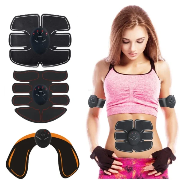Wireless EMS Fitness Massager for Abs, Hips & Thighs