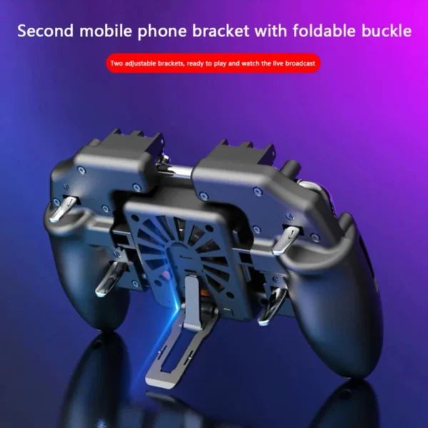 6-Finger Gamepad with Fan for PUBG & Shooter Games - Image 6