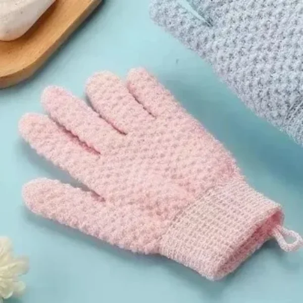 Rubbing Towel Five Finger Shower Gloves Shower Frosted Mud Shower Tools Frosted Shower Towel Scrubbing Tool Shower Gloves 1pc - Image 4