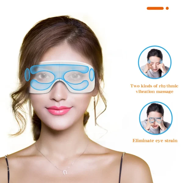 4-Mode Smart Eye Massager - Hot Compress & Vibration for Relaxation & Better Sleep - Image 3