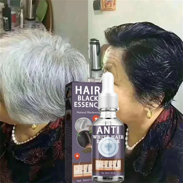 White hair killer, remove gray hair and restore natural hair color in 7 days - Image 6