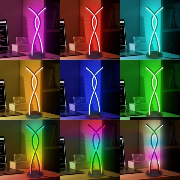 Smart RGB LED Light Bars with Music Sync, App & Remote Control, Gaming Desk Ambient Lamp, USB Powered - Image 4