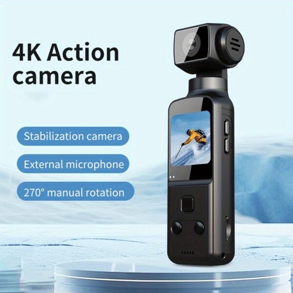 SEREE 4K Ultra HD Video Blog Camera with 1.33 - Image 2