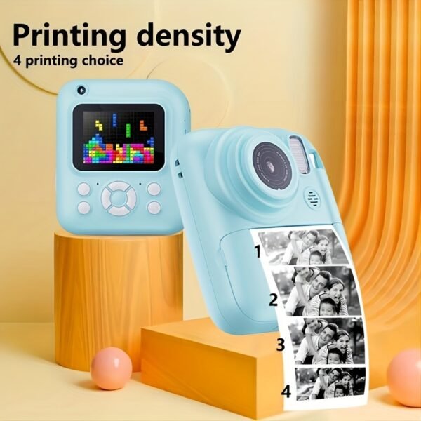 Instant Print Camera for Kids – 3-in-1 Camera, Games, MP3, 1080P Video, 10x Zoom, Includes 32GB & Accessories - Image 6