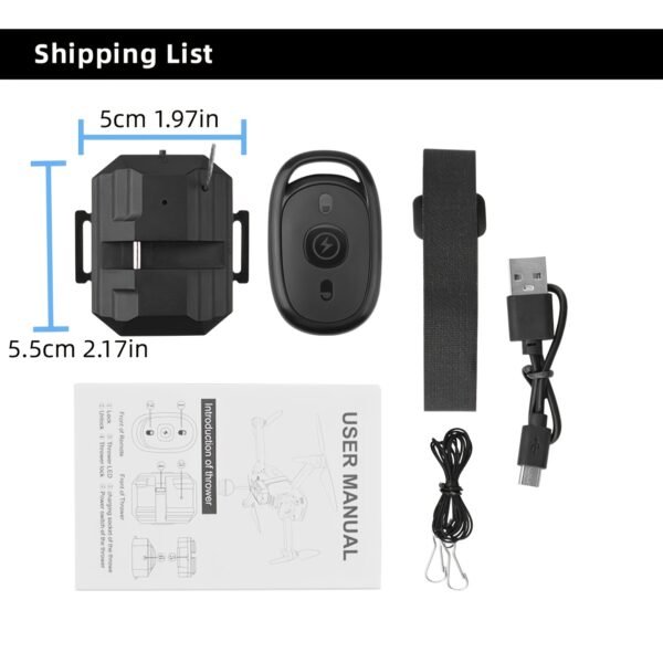 DJI Mini 3 Pro Drone Airdrop System Set - Release and Delivery Payload Device for Drone Droping Tools with Easy Installation - Image 3