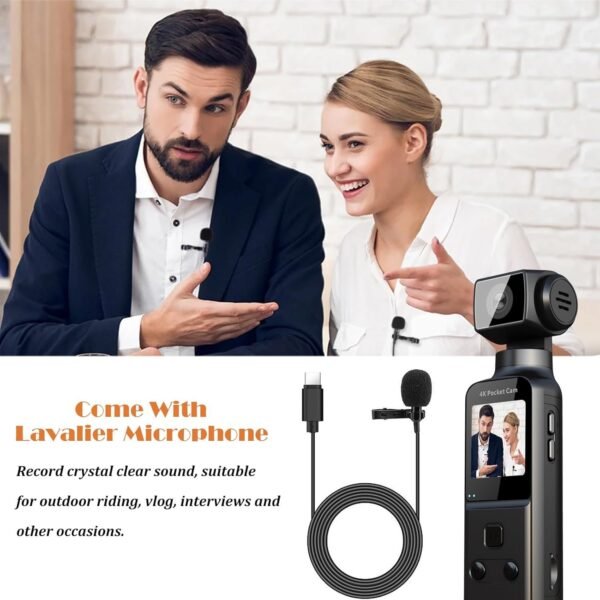SEREE 4K Ultra HD Video Blog Camera with 1.33 - Image 4