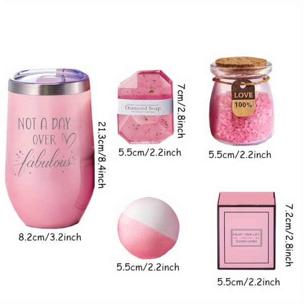 Spa Gift Box Set for Women – Self-Care Kit with Bath Essentials, Ideal for Mother’s Day, Birthdays, or Romantic Gifts - Image 10
